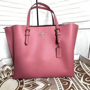 COACH Leather Mollie Tote